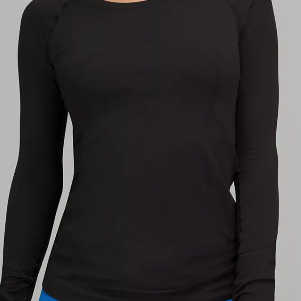LULULEMON - Swiftty Tech Long Sleeved Black Shirt